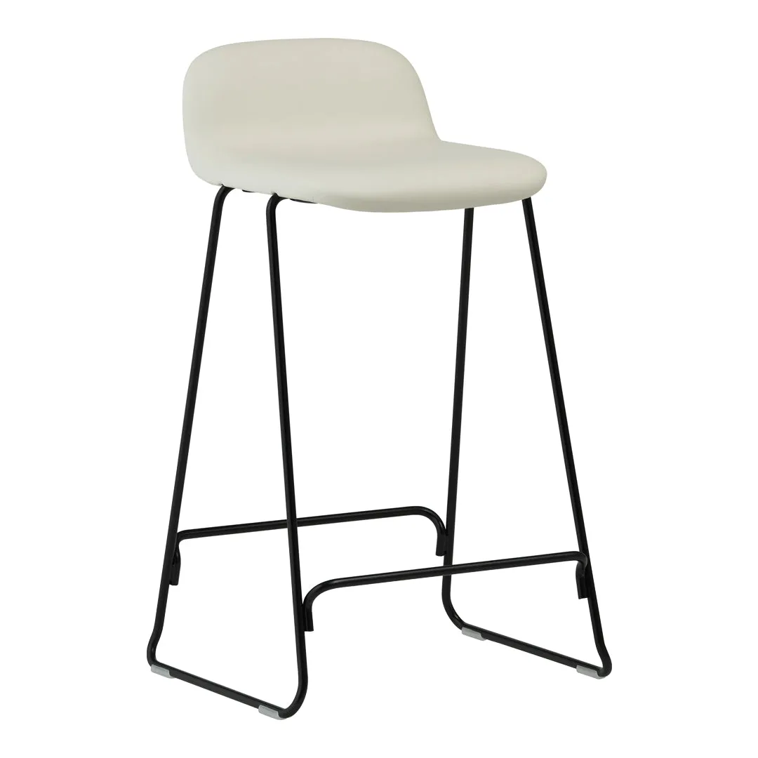 Just Counter Stool w/ Back - Fully Upholstered