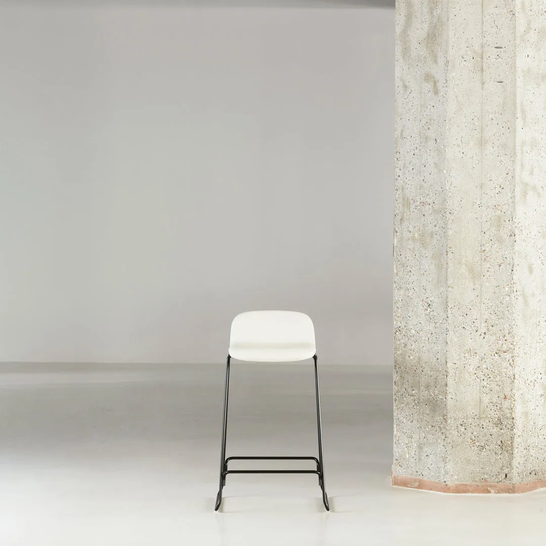 Just Counter Stool w/ Back - Fully Upholstered