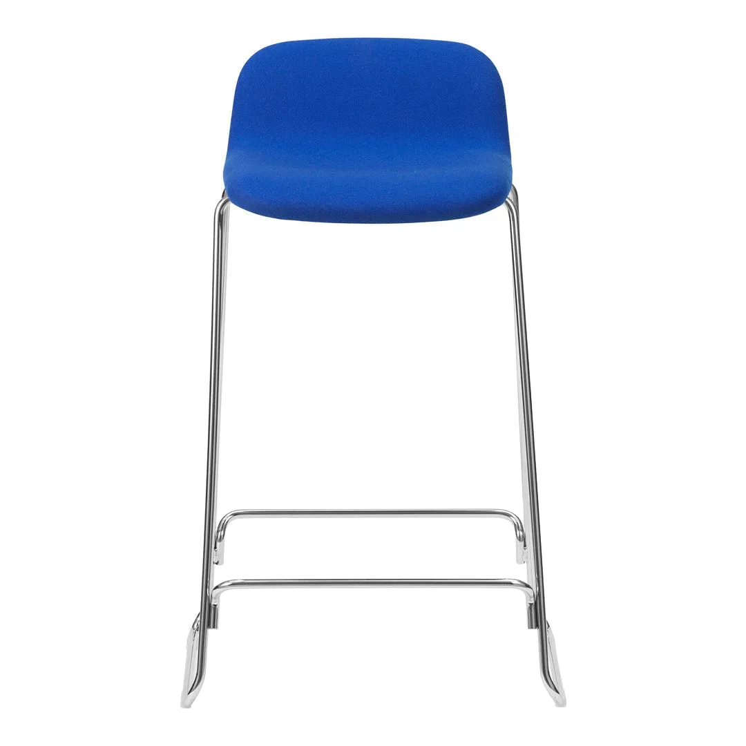 Just Counter Stool w/ Back - Fully Upholstered