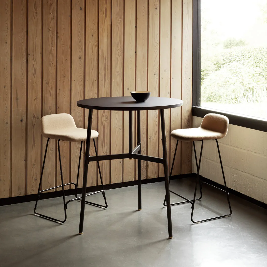 Just Counter Stool w/ Back - Fully Upholstered