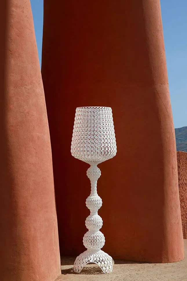Kartell Kabuki Outdoor Floor Lamp, Crystal