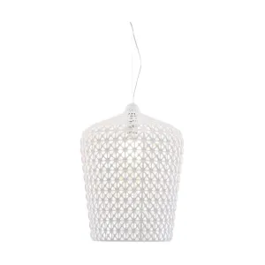 Kartell Kabuki Suspension Lamp, White