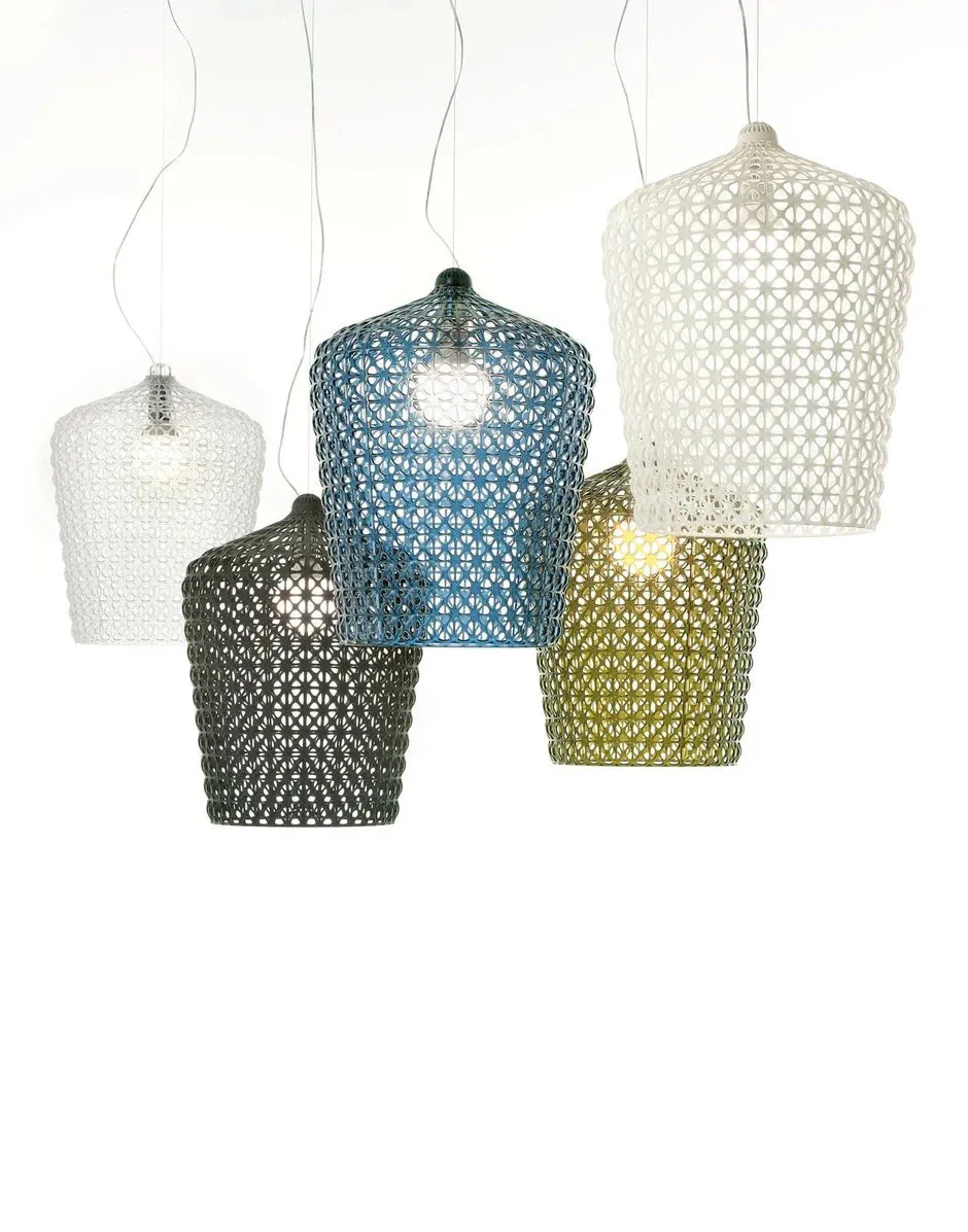 Kartell Kabuki Suspension Lamp, White
