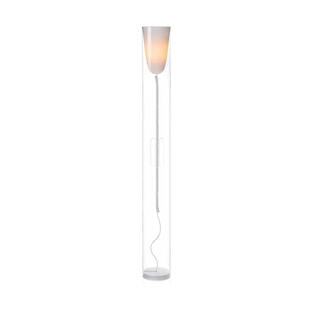Kartell Toobe Floor Lamp, Crystal
