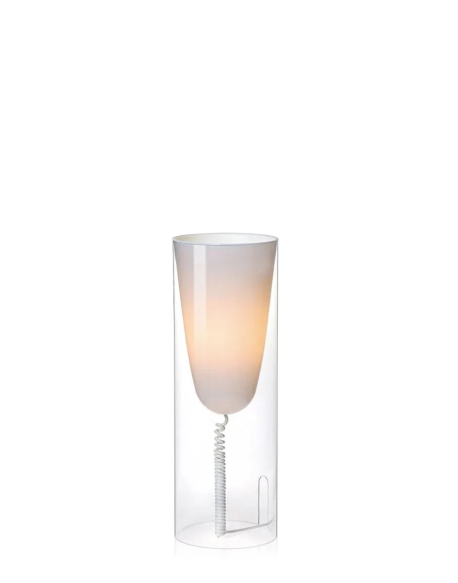 Kartell Toobe Table Lamp, Crystal