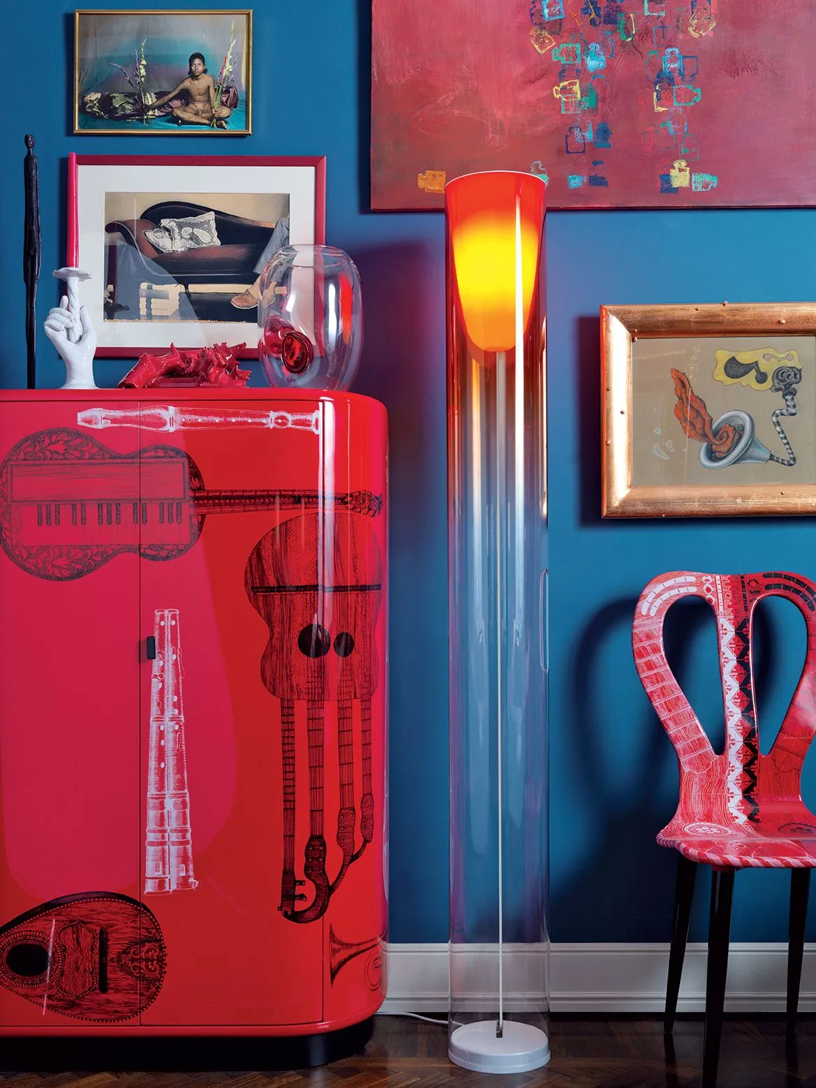 Kartell Toobe Table Lamp, Crystal