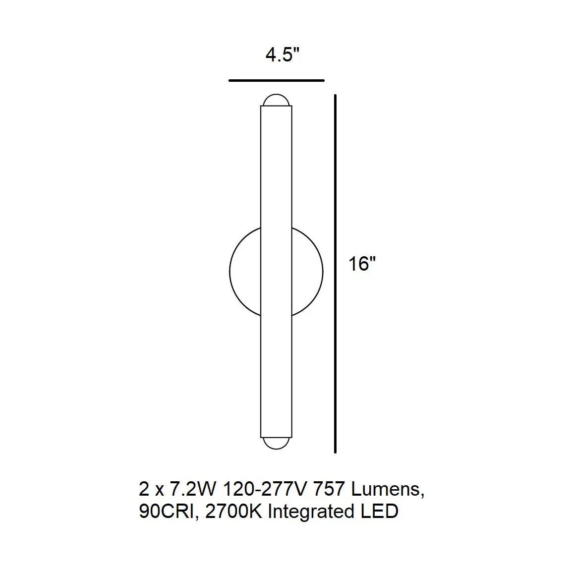 Kelly Wearstler Ebell LED Wall Sconce