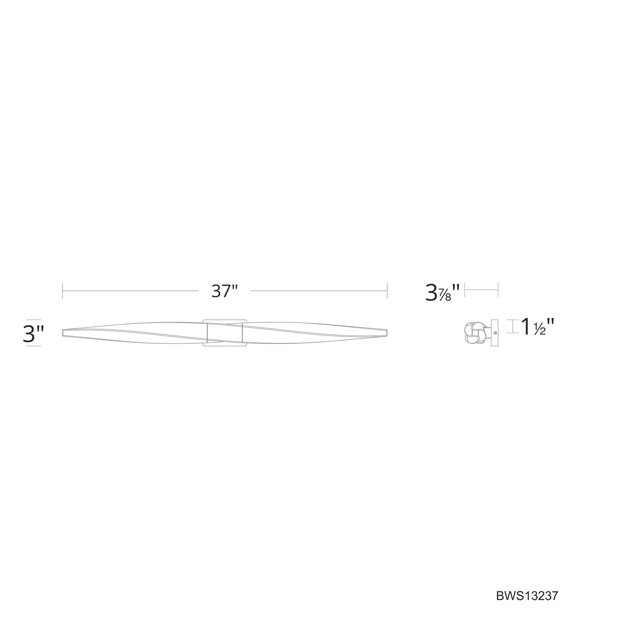 Kindjal 37" LED Vanity/Wall Light
