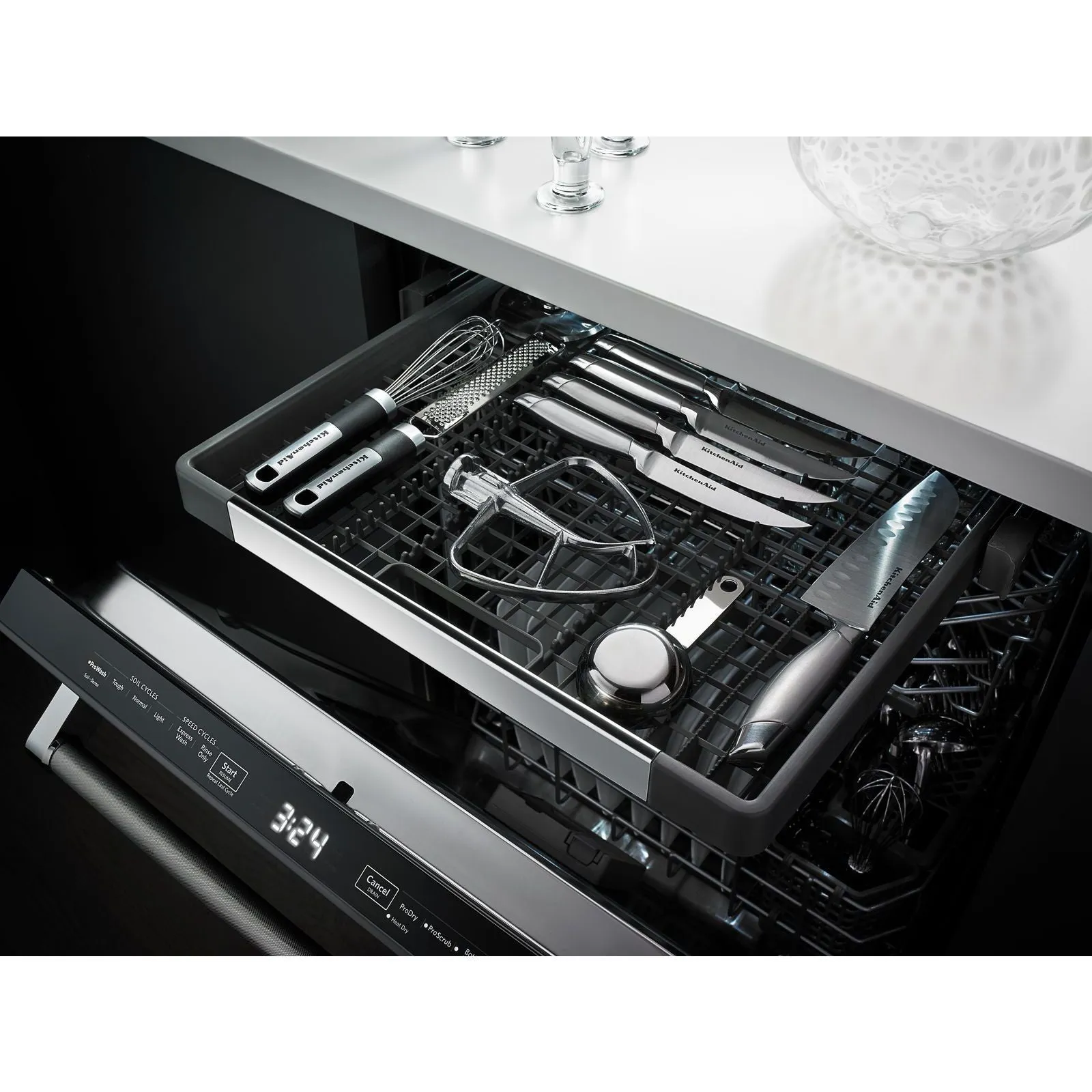 KitchenAid Matte Avocado Smart Freestanding Commercial Gas Range (4.1 Cu. Ft.) - KFGC500JAV