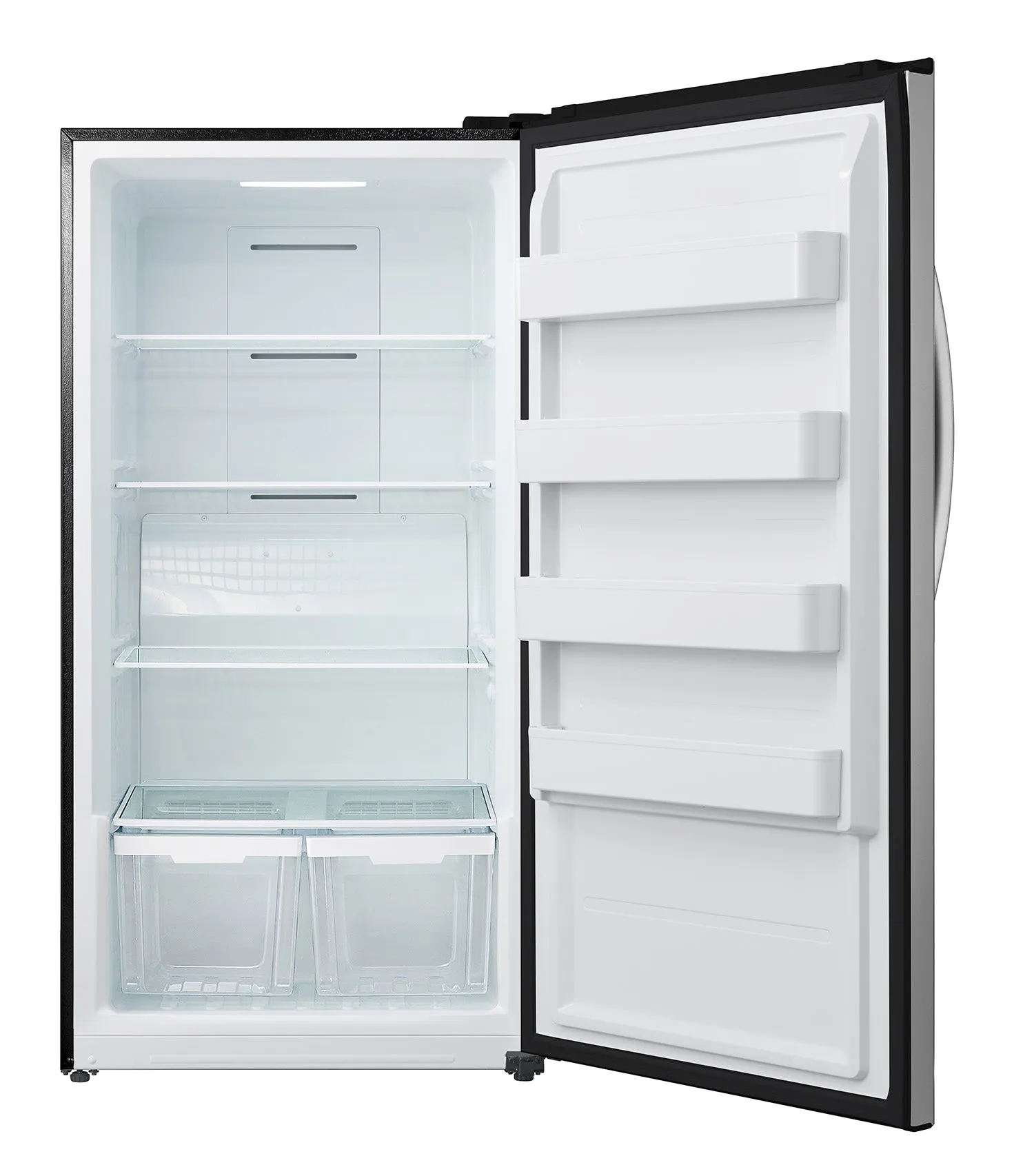 L2 Stainless Steel Upright Freezer and Convertible Fridge (21 Cu. Ft) - LRU21B6ASS