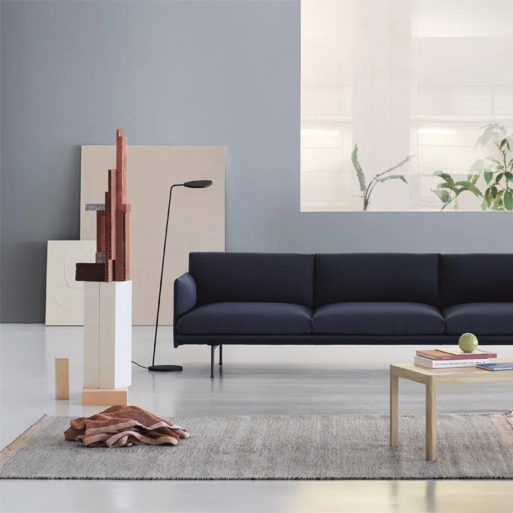Leaf Floor Lamp, Black