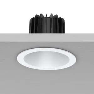 LED Downlight Recessed 10w 3K Non-Dimmable 110 x H75mm Cutout: 90mm 36D Beam White IP44