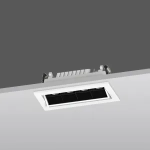 LED Downlight Recessed 10w 3K Non-Dimmable L123 x W64 x H55mm Cutout: 113 x 50mm 29D White IP20