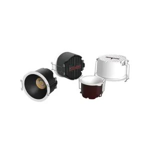 LED Downlight Recessed 20w 3K Non-Dimmable 123xH67mm Cutout:113mm 55D Beam White IP20