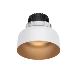 LED Downlight Recessed 30w 3K Non-Dimmable 180xH103mm Cutout:160mm 60D Beam White IP54 cup