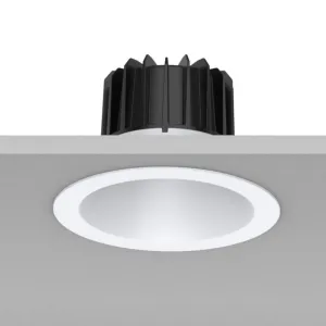 LED Downlight Recessed 40w 3K Non-Dimmable 240 x H142mm Cutout: 195mm 36D Beam White IP44