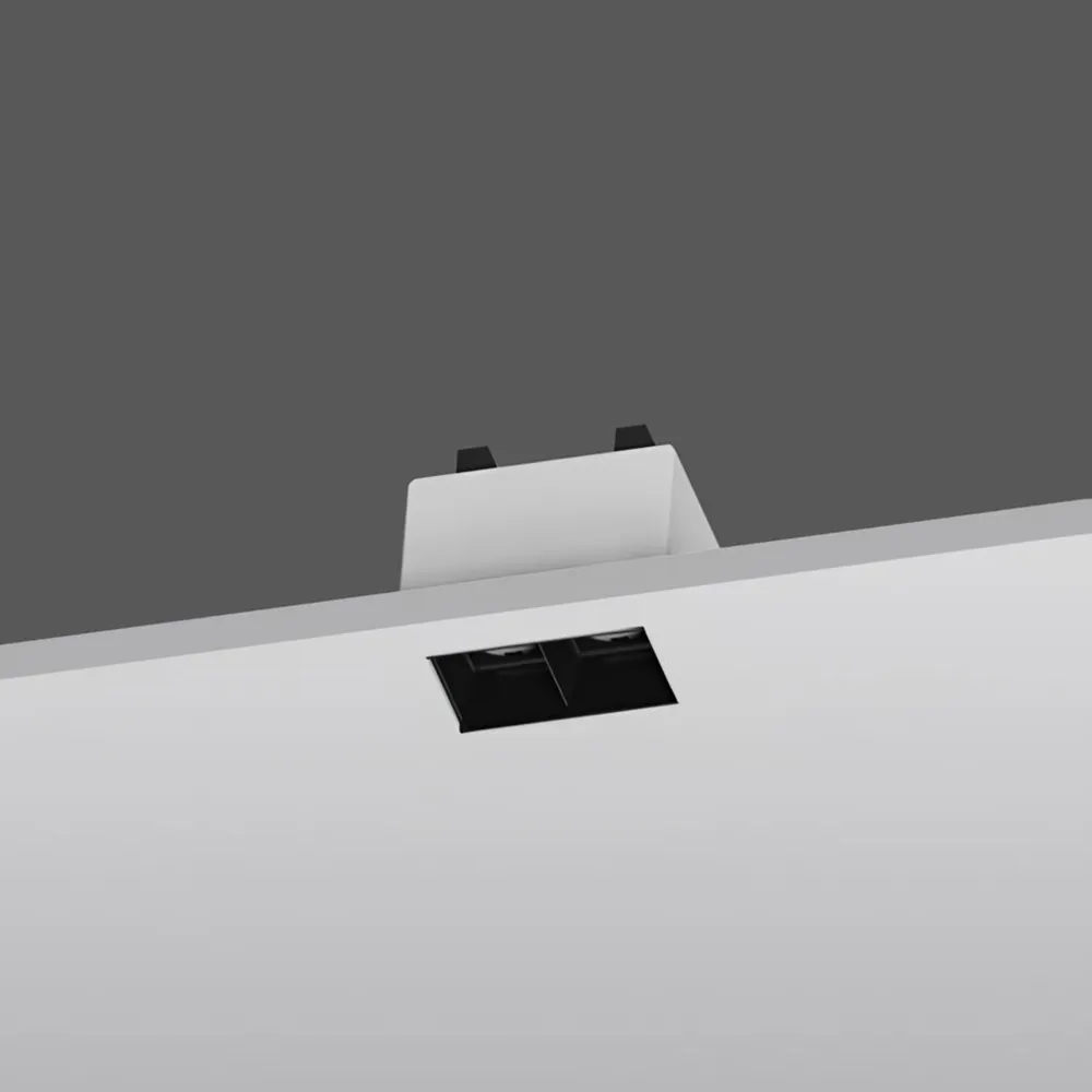 LED Downlight Trimless 5w 3K Non-Dimmable L88 x W66 x H56mm Cutout: 65 x 40mm 15D Beam White IP20