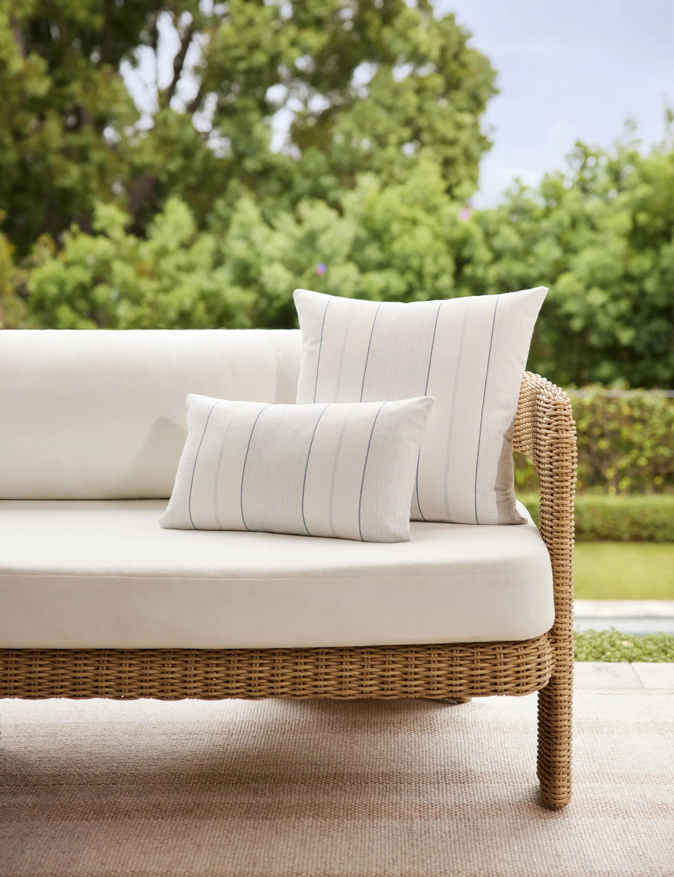Leo Indoor / Outdoor Pillow by Sunbrella for Lulu and Georgia Lulu and Georgia