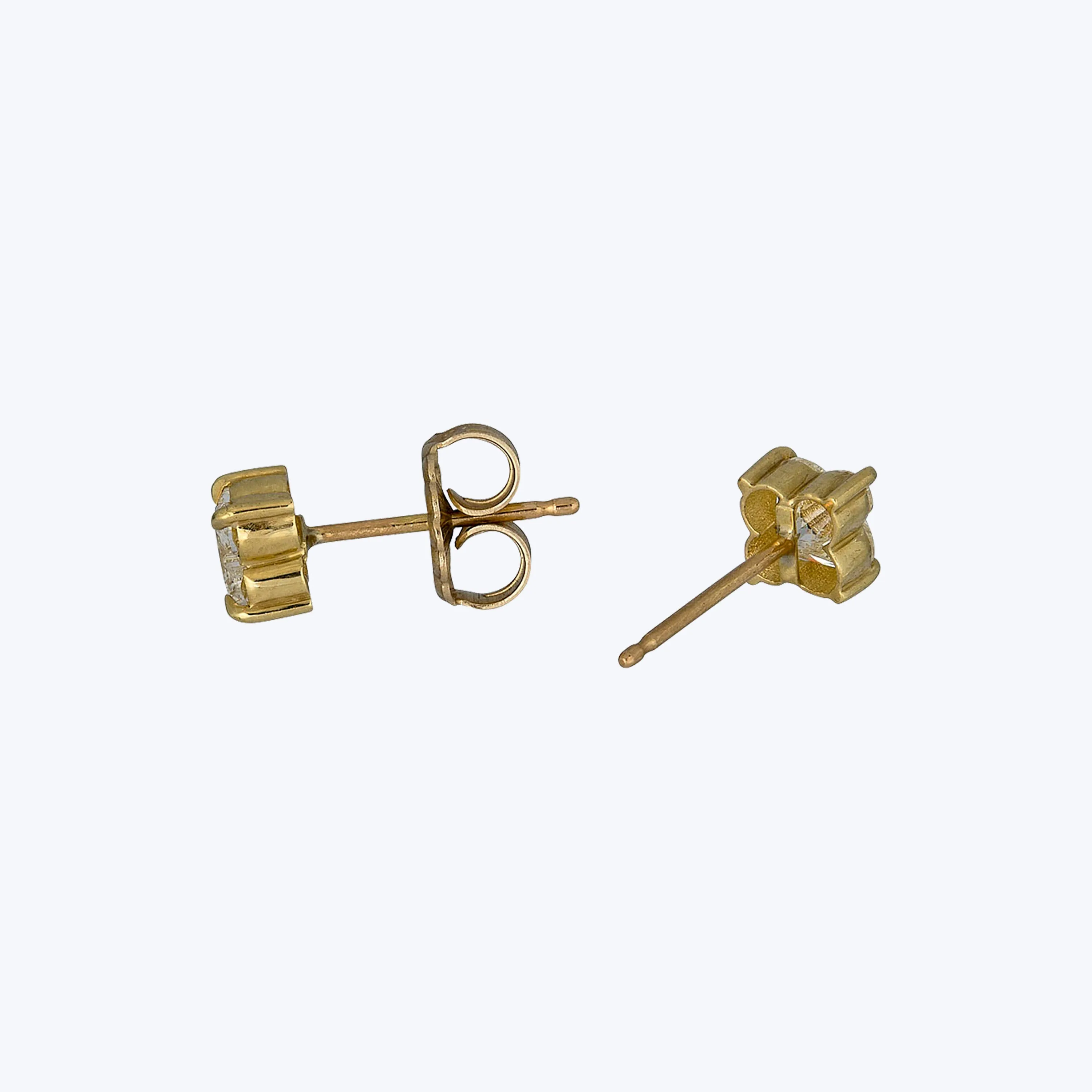 Lily-Cut Diamond Studs