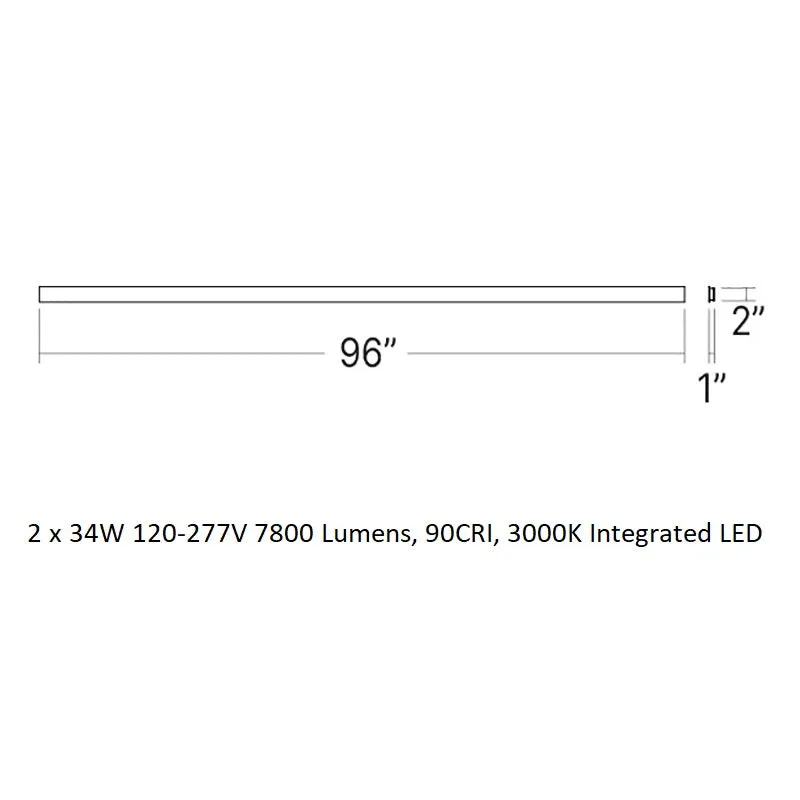 Lithe Two-Sided LED Wall Sconce