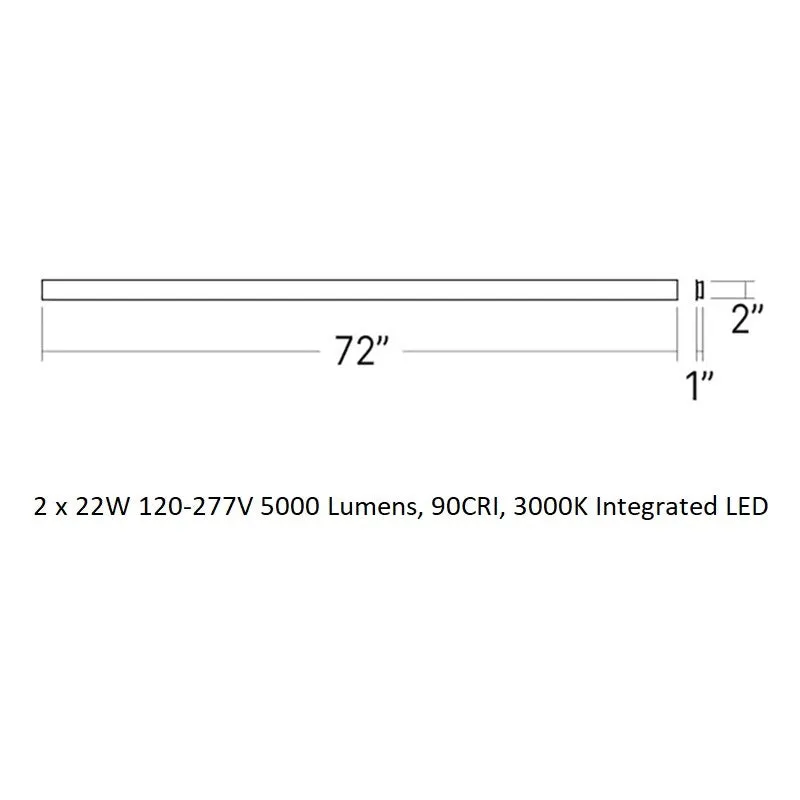 Lithe Two-Sided LED Wall Sconce