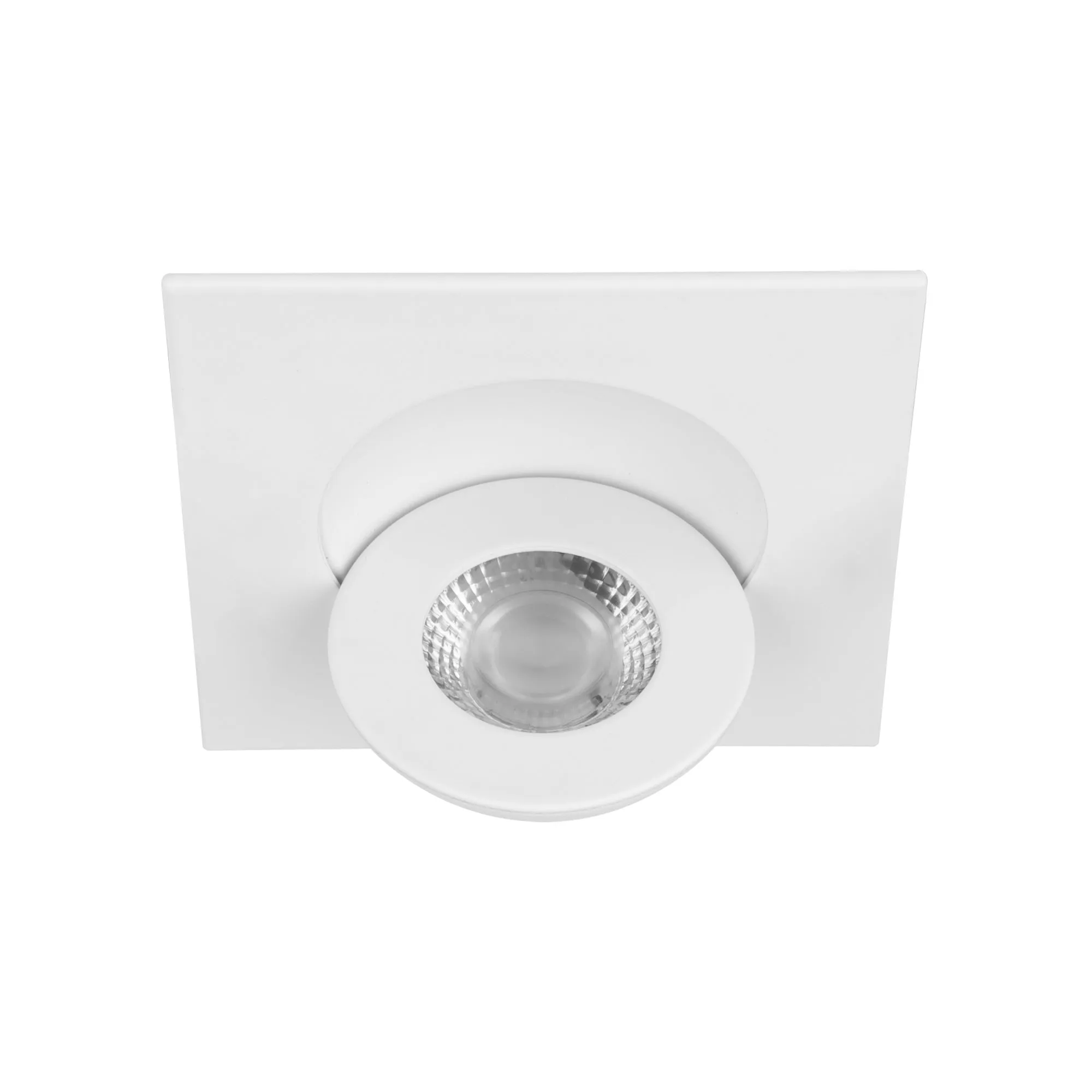Lotos 2" LED 1-Light Square Adjustable Recessed Kit (Pack of 6)