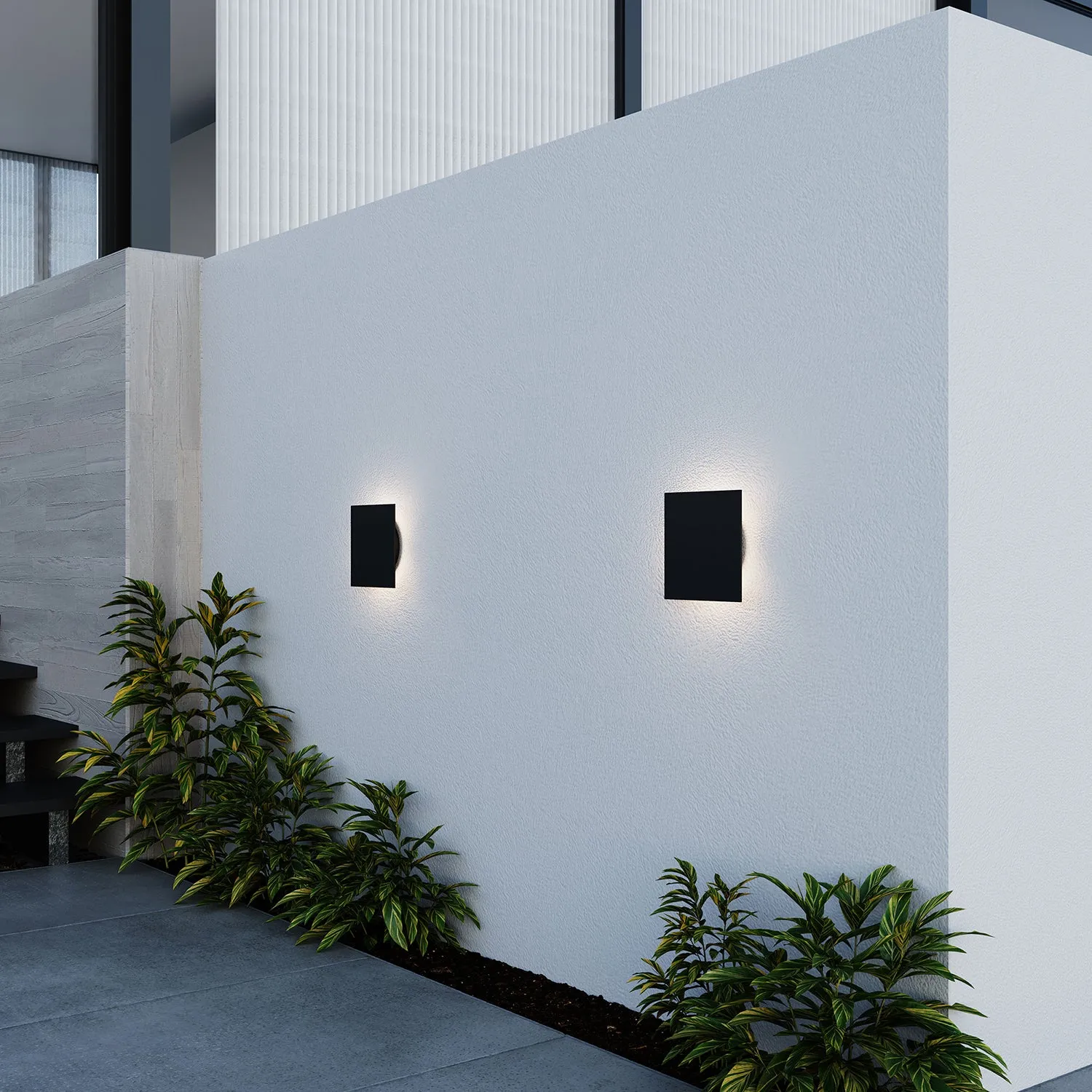LP Square Outdoor LED Wall Sconce