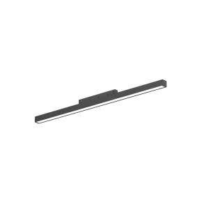 Magnetic Track Lights Linear Module Prismatic 7w 3K Size:305x23x41mm Black