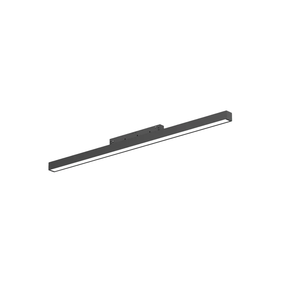 Magnetic Track Lights Linear Module Prismatic 7w 3K Size:305x23x41mm Black