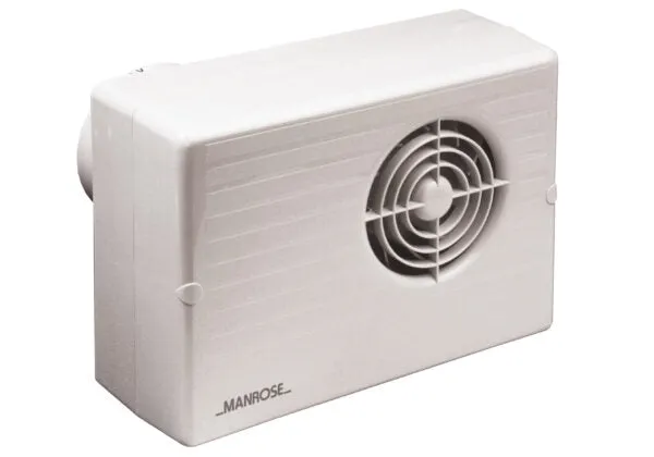 Manrose CF200T High Pressure Centrifugal Bathroom Fan Timer 100mm