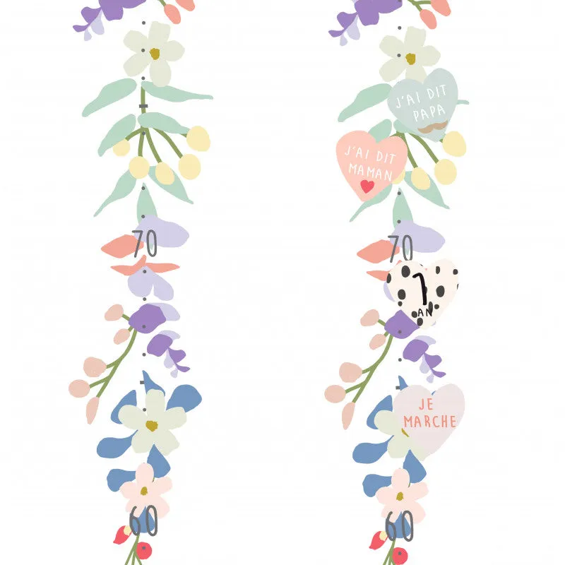 MIMI'lou Height Chart Wallsticker - Liv (English)