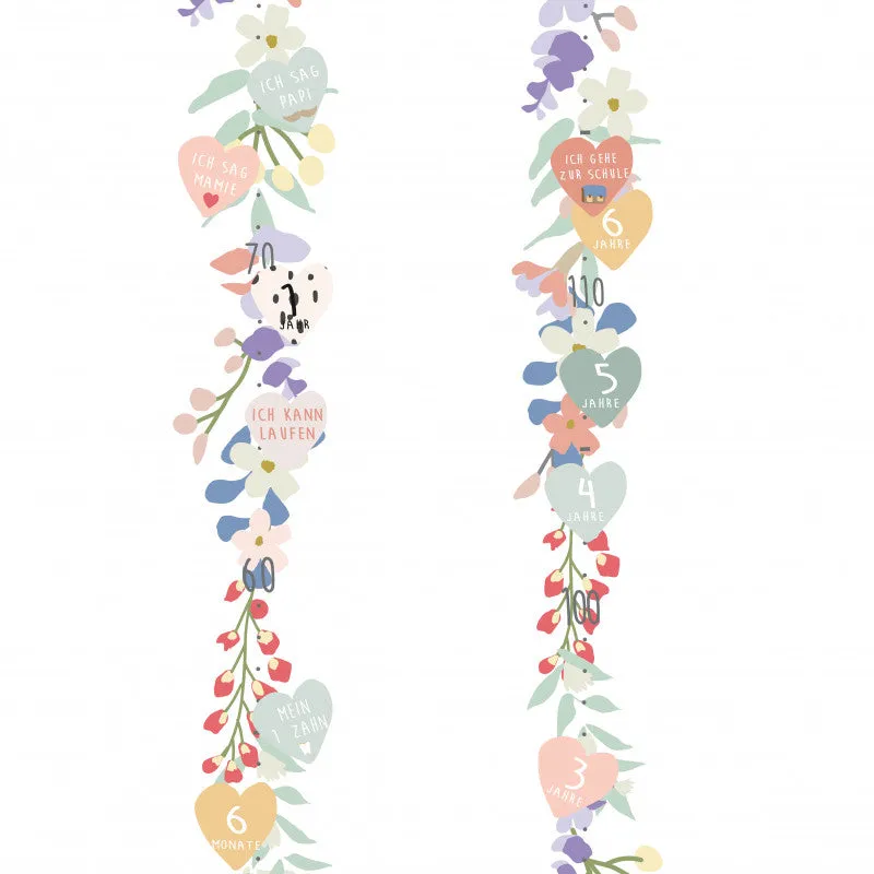MIMI'lou Height Chart Wallsticker - Liv (English)