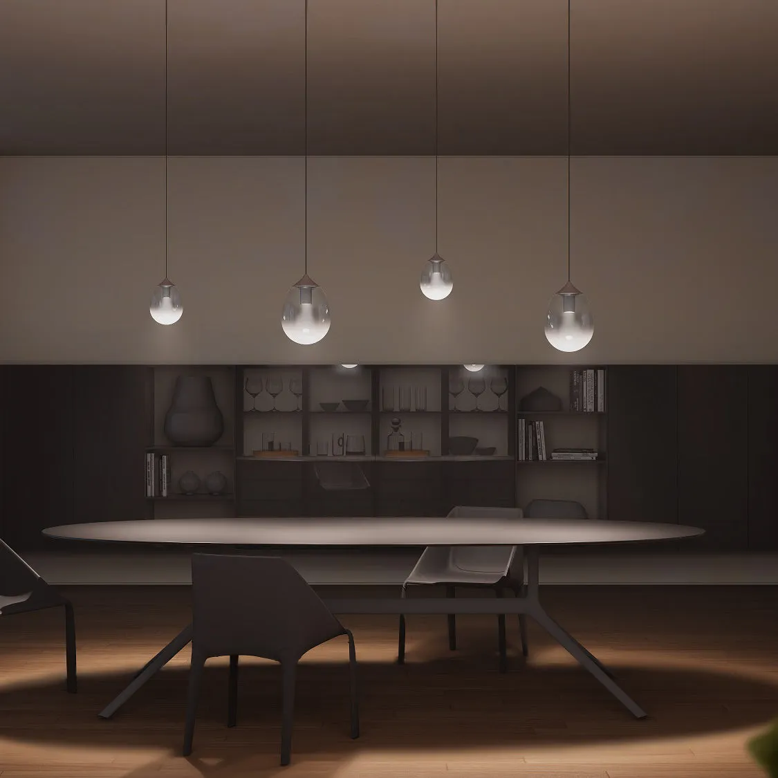 Mist LED Pendant Light