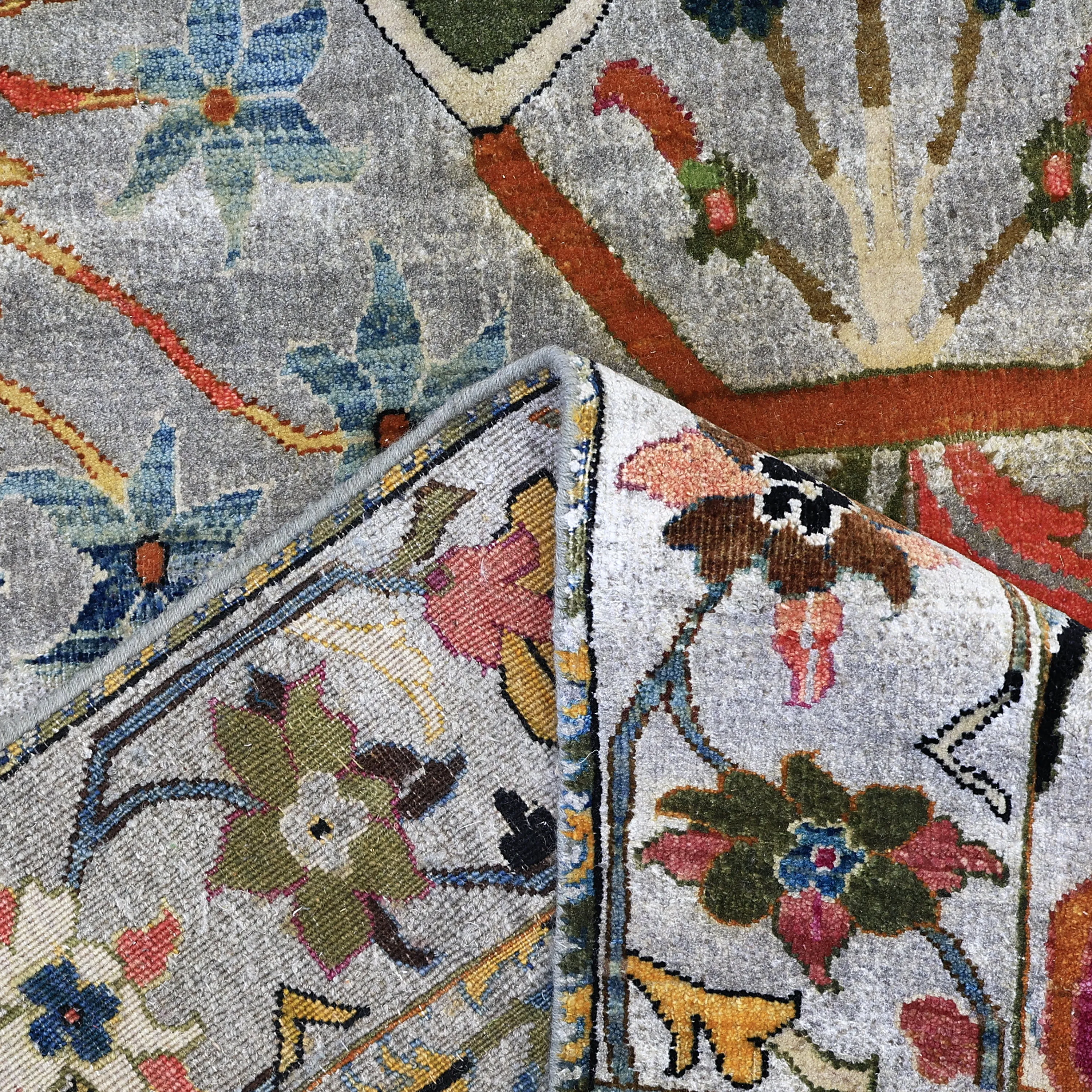 Multicolored Alchemy Transitional Wool Rug - 8'2" x 9'7"