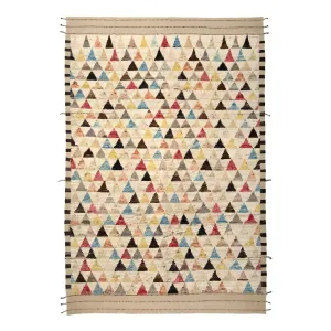Multicolored Zameen Transitional Wool Rug - 8'8" x 12'1"