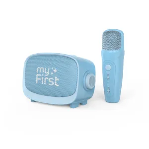 myFirst Microphone & Speaker, Voice 2, Portable & Wireless - Blue