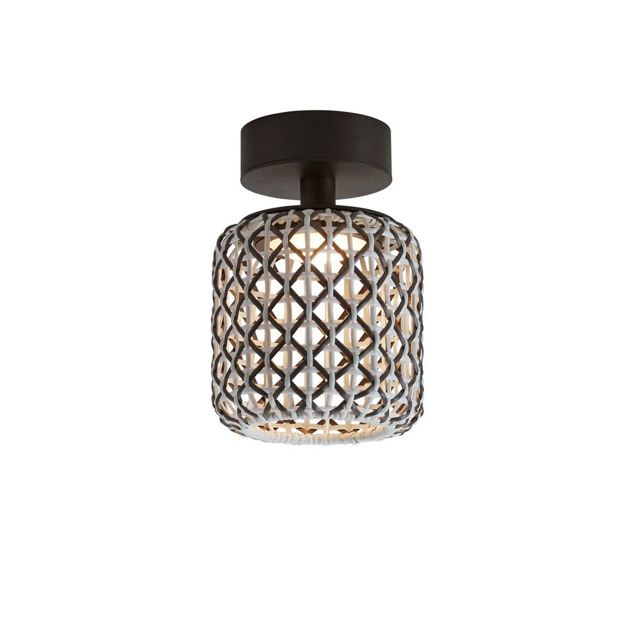 Nans Outdoor LED Semi Flush Mount