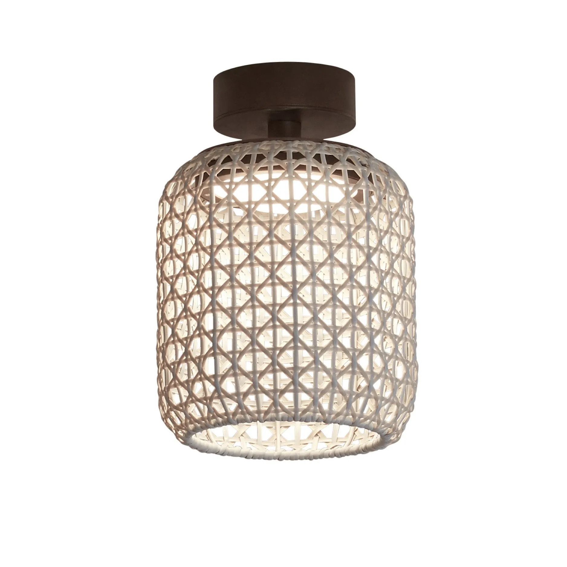 Nans Outdoor LED Semi Flush Mount