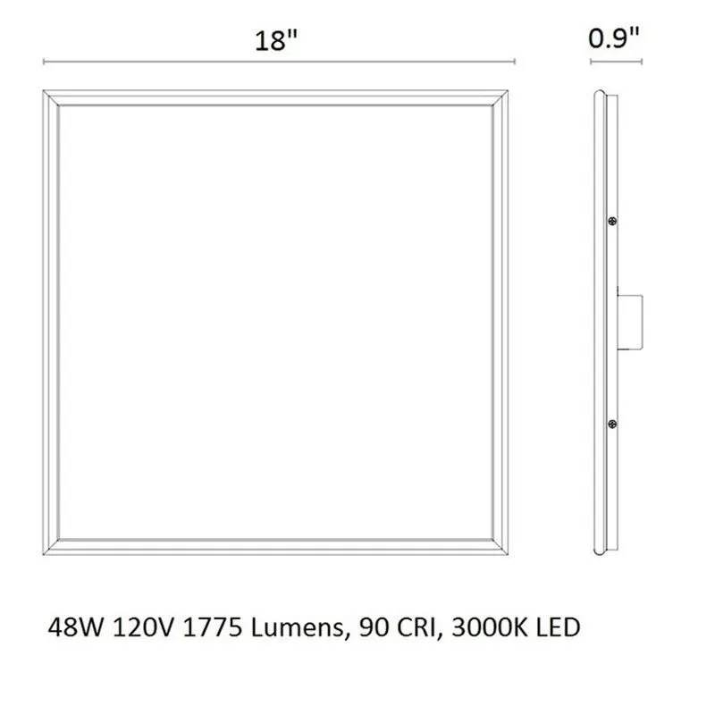 Neo Square Wall / Ceiling Light