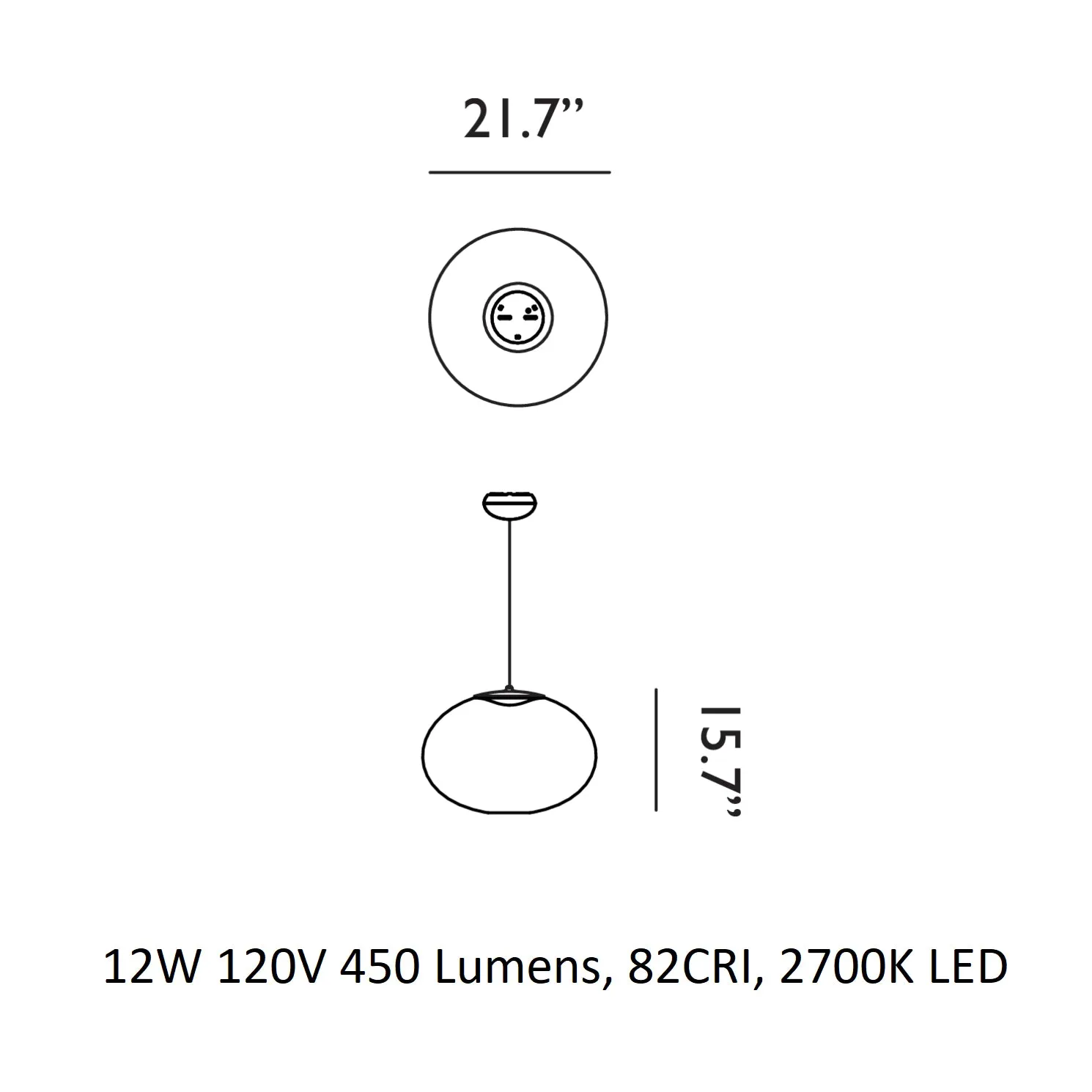 NR2 Pendant Light