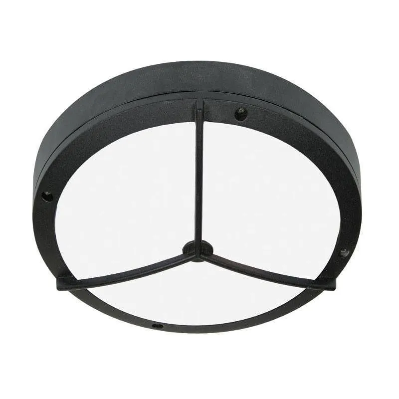 Oaks Marton Black Outdoor Porch Ceiling  Light