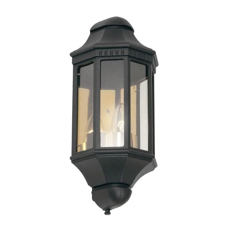 Oaks Westminster Black Outdoor Wall Light