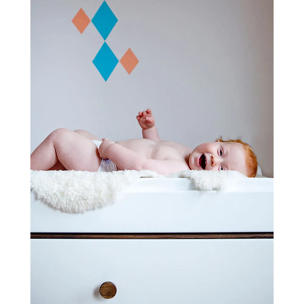 Oeuf Changing Tray White (Pre-Order; Est. Delivery in 6-10 Weeks)