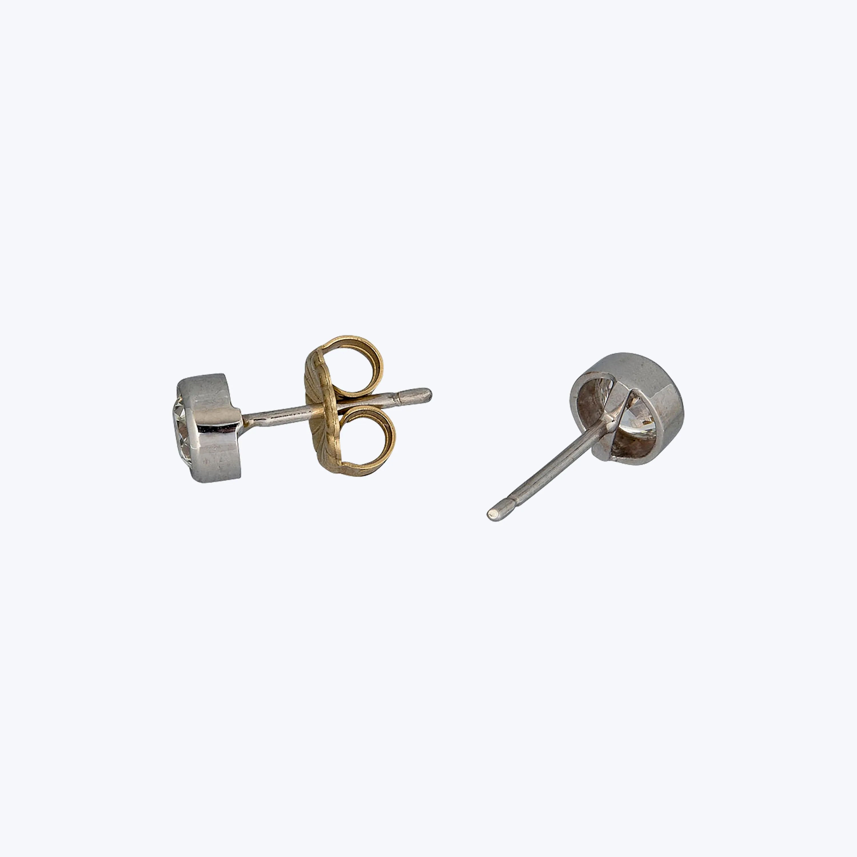 Old European Cut Diamond Studs