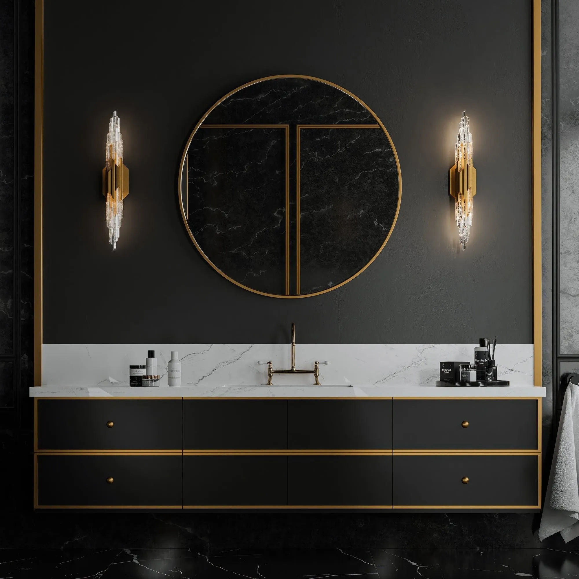 Organza 28" LED Wall Sconce