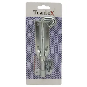 Padbolt Zinc Plated 6" x 3/8"