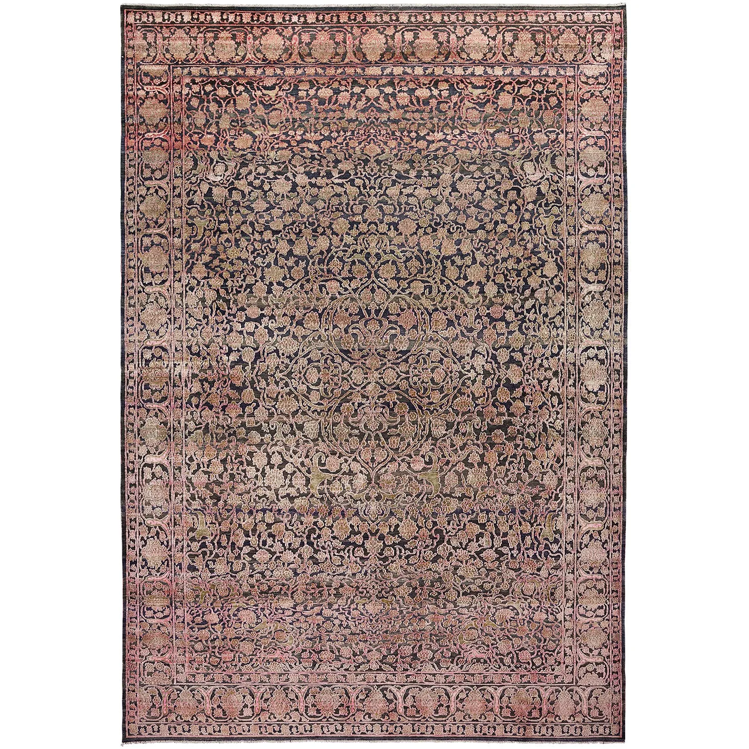 Pink Alchemy Transitional Wool Rug - 8'11" x 13'8"