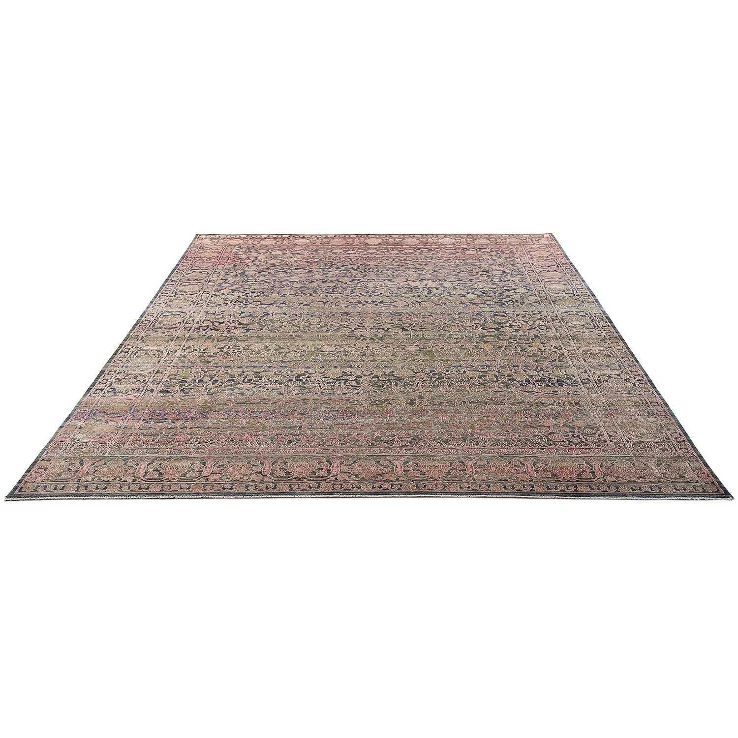 Pink Alchemy Transitional Wool Rug - 8'11" x 13'8"