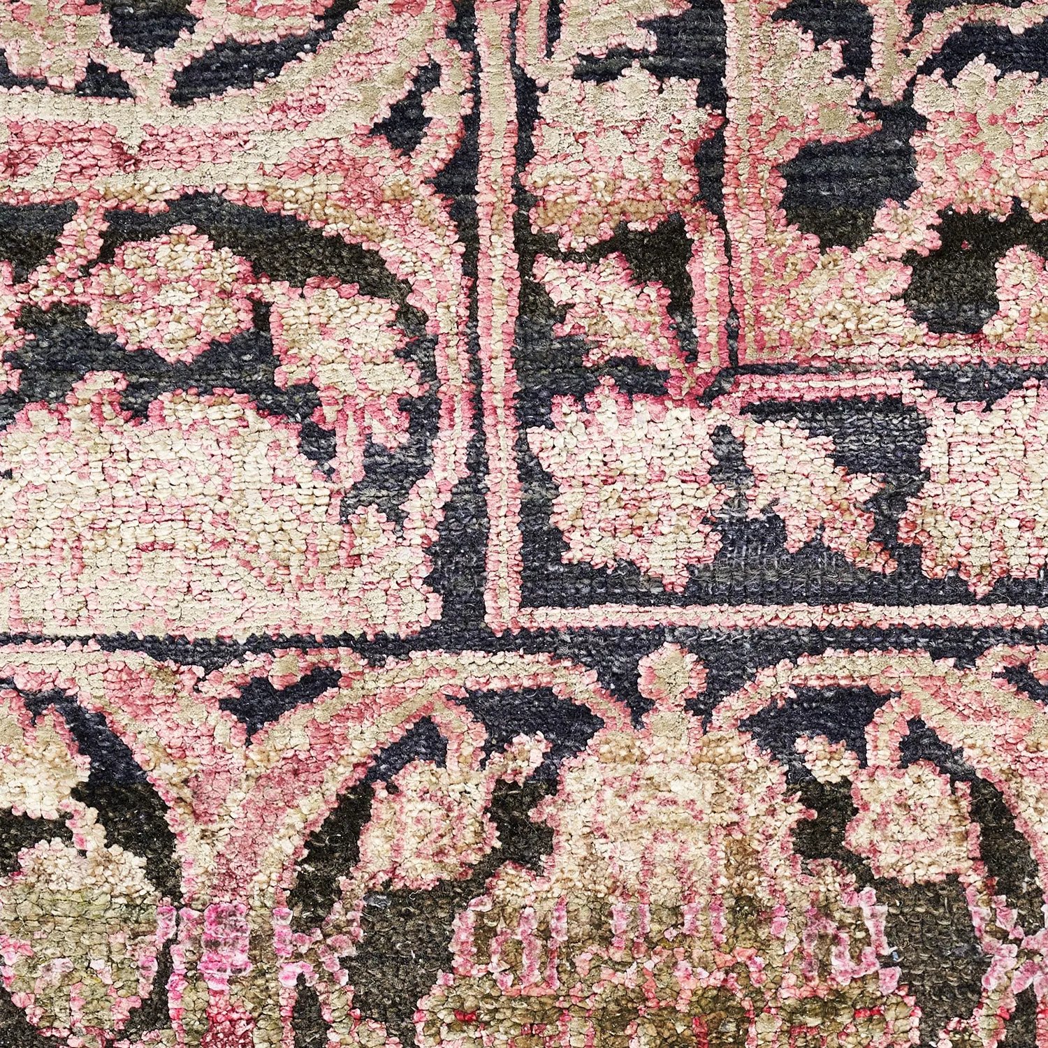 Pink Alchemy Transitional Wool Rug - 8'11" x 13'8"