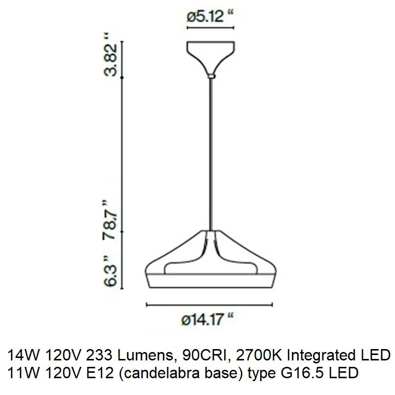Pleat Box Pendant Light